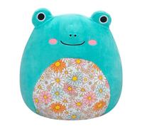 Squishmallows Robert The Acqua Rana Con Floreale Ventre Peluche 19cm Giocattolo