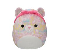 Squishmallows SQCR05426 - Peluche ufficiale Jazwares di Michaela il leopardato arcobaleno, 30 cm