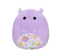 Jazwares Squishmallows Plush Purple Hippo With Floral Belly Hanna 50 Cm Figure Viola