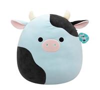 Squishmallows Plush Figure Blue and Black Cow Cillian 50 cm