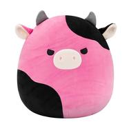 Squishmallows SQCR07676 - Peluche ufficiale Jazwares Pollyanna la mucca, 30 cm