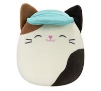 Squishmallows SQCR2394 - Peluche ufficiale Kelly Toys - Cam il gatto con cappello, 19 cm