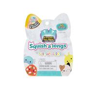 Squishmallows Squish-a-longs Buste a Sorpresa, 2 mini squish 1 anello, 40 personaggi da collezione, serie 1