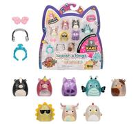 Squishmallows Squish-a-longs Fest Glitter Mini confezione da 8 | 8 Mini Squish, Personaggio Misterioso, Età 6 +