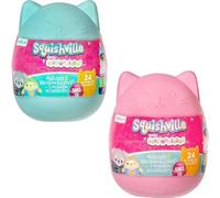 Squishmallows Squishville - Confezione da 2 capsule - Serie 10 - Ufficiale Kellytoy 2023 - Mini peluche da collezione da 5,1 cm, peluche e accessori, gli stili possono variare, regalo per bambini,