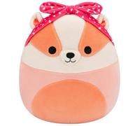 Squishmallows SQVA01183 Rostam der Dachs - Peluche ufficiale Jazwares, morbidissimo, 19 cm