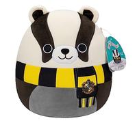 Squishmallows SQWB00066 - Peluche ufficiale Kelly Toys di Harry Potter Tassorosso, 25 cm