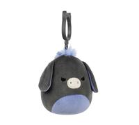 Squishmallows Wildlife Squad - Peluche a forma di asino, 8,9 cm, colore: carbone e pervinca, da collezione