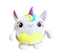SQUISHPETS- Plush Medium Moonish Peluche, Colore Bianco, Mediano, 59036