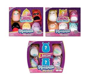 Squishville Confezione da 6 mini peluche Squishmallows