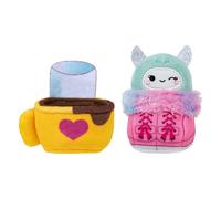 Squishville SQM0317 Snow Day Accessory Set Set-2-Inch Boots and Cocoa Plush Toys