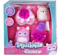 Squishville SQM0513 Accessory Set - Glam Makeover Super Soft Mini Squishmallows