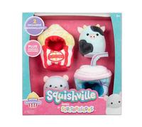 Squishville SQM0514 - Set di accessori per film maratona, super morbido, 5 cm, con accessori