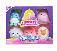 Squishville Squishmallows by Original Beach Day Squad - Sei mini da 5,1 cm