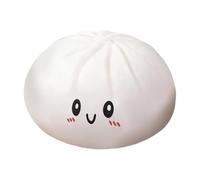 Squishy Dumpling Toy - Giant Squishy Dumpling Toy, Rainbow Dumplings With Steamer Box, Realistic Bun Squeeze Fidget Toys | For Men Women Girls Boys Adults Home School Office Travel Work Classroom