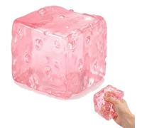 Squishy Formaggio Rosa Squishy, Squishy Formaggio Ornamento sensoriale, antistress, gestione dell'ansia, miglioramento della concentrazione Fidget ornamento per tutte le folle e studenti, compagno di