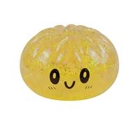 Squishy gnocco gigante, giocattolo antistress squishy gnocco glitterato da 10 cm, palla antistress elastica da spremere morbida, giocattoli da scrivania per l'aula d'ufficio