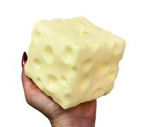 Squishys Al Formaggio, Simpatico Giocattolo Fidget Formaggio, Formaggi Morbidi Squishys Giocattoli Sensoriali Quadrati A Lenta Crescita, S-quishy Realistici Blocchis Formaggi Squeeze Ball Giocattolo