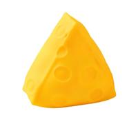 Squishyy al formaggio - Giocattolo antistress al formaggio gigante giallo, a rimbalzo lento | Big Brain Cheesee per bambini uomini donne aula ufficio casa viaggi, giocattoli Fidget
