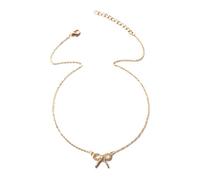 Squisita collana placcata oro 14 carati, brillante minimalista, elegante e versatile, alla moda ed eterna, piccola e quotidiana. Infondere il look con fascino squisito e lusso sobrio, Universal size