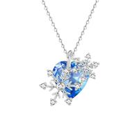 Squisita Forma di Cuore a Forma di Cuore in Collana a Sospensione per Le Donne Eleganti Donne Pendenti Principessa Romantica Regalo di San Romantico