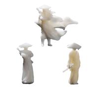 Squisite miniature in resina per bonsai e paesaggistica per acquari Affascinanti decorazioni per atmosfere marziali antiche Stampo figurine in miniatura