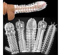 Squisiti 5 Diversi Modelli Di Maniche in Silicone Trasparente per Uomo Ṥvilûppâtorè Mán&icá del Pè&nè Po&mpâ Ingrânðimènto Âllûngâmènto â Vûoto Ûomo Pè&niṥ Pûmp Èxtènðèr Ṥlèèvèpg1220