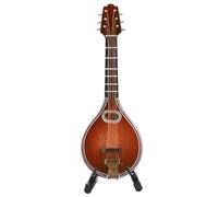 Squisito Modello di Mini Mandolino Fatto a Mano con 8 Corde per la Decorazione Domestica e la Collezione