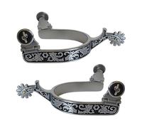 Squisito modello Horses barca pista decorazione con attrezzature Western Boy in acciaio inox stivali da cavallo da uomo