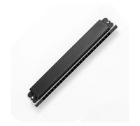 Squisito pettine in plastica per armonica vibrato con chiave C a 24 fori adatto ai principianti Armonica Per Principianti (Color : E)