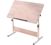 Squisito tavolo da disegno regolabile in altezza e angolazione per artisti, scrivania artistica con cavalletti da tavolo, ideale per uso domestico e in ufficio (bianco 15,7x23,6 pollici/40x60 cm)
