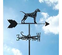 Squisito Terrier Dog Decorazione Meteo Metallo Va ne per Tetto Montaggio Meteo Va ne Direzione Indicatore Kit Fienile Scena Yard Palo Casa Giardino Forniture Decorazione,