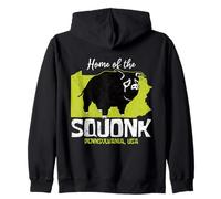 Squonk Pennsylvania State Funny American Cryptid Felpa con Cappuccio