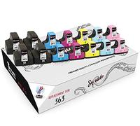 Squuido 14 cartucce d'inchiostro 363 363XL compatibili con HP Photosmart C7280 C8180 C5180 C6180 C6280 C7180 3310 3210 3110 8250 D6160 D7160 D7260 D7460 | Alta Resa