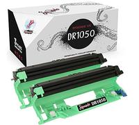 Squuido 2 tamburi DR-1050 compatibili con Brother DCP-1510 DCP-1512 DCP-1610W DCP-1612W HL-1110 HL-1112 HL-1210W HL-1212W MFC-1810 MFC-1910W | Alta Resa 10000 pagine