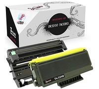 Squuido kit tamburo DR-3200 cartucia di toner TN-3280 compatibili con Brother DCP-8070D DCP-8085DN HL-5340D HL-5350DN HL-5350DNLT HL-5370DW HL-5380DN MFC-8370DN MFC- 8380DN 8880DN | 25000/7000 pagine