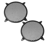 SQXBK 10 Pollici Altoparlante Griglia 2 PZ 10 Pollici Auto Audio Speaker Subwoofer Metallo Waffle Guard Protector Net con Viti Altoparlante Protezione Mesh Cover