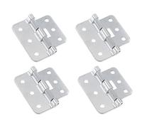 SQXBK 4 cerniere da asporto argentate, cerniere sollevabili per valigie da aereo, accessori rimovibili per porte, 56 mm