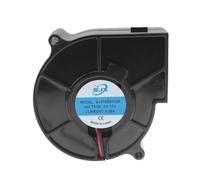 SQXBK 7530 Ventilatore 12 V Impermeabile Doppia Palla Smoker Brushless Turbo Raffreddamento DC Ventilatore centrifugo Ventilatore in plastica per piani cottura a induzione