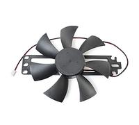 SQXBK Ventola di raffreddamento 2PCS Nero DC 18V Ventola di Plastica Brushless per Fornello a Induzione