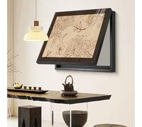 SQYHYTS Coperture Decorative per Quadri Elettrici Coperchi Decorative per Scatole dei Fusibili Cornici Decorativo da Appendere per Contatori Quadri Elettrici A Parete per Ingressi, Uffici,E,55cm