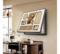 SQYHYTS Coperture Decorative per Quadri Elettrici Coperchi Decorative per Scatole dei Fusibili Cornici Decorativo da Appendere per Contatori Quadri Elettrici A Parete per Ingressi, Uffici,D,55cm