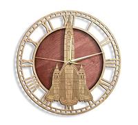 SR-71 Blackbird Aviation Orologio da parete in legno Pilota di aerei Decorazioni per la casa Aeronautica militare Movimento silenzioso Orologio da parete Regalo militare