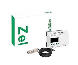 SR2PACK2BD Starter Set Zelio Logic per guida DIN -20-40°C 24VDC SCHNEIDER ELECT