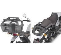 Givi Monokey® Royal Enfield Himalayan Top Case Rear Fitting Argento
