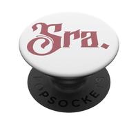 Sra., signora spagnola moglie marito matrimonio signor sr corrispondenza Señora PopSockets PopGrip Adesivo
