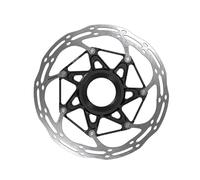 Sram 00.5018.037.023 - Rotore per disco del freno Centerline Ø 160 mm, 2 pezzi, CenterLock, Rounded, argento/nero, 2 pezzi (1 set)