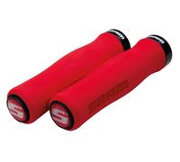 Sram Contour Manopole Ergonomiche 129mm Ø22mm Rosso/Nero Singola Grip-Shift