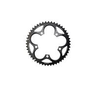 Catena Anello Strada 48T in Alluminio Nero per GXP, BCD 110 mm, Compatibile 2x10