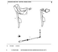Sram Dado Red Etap Hydraulic 5 Unità Black